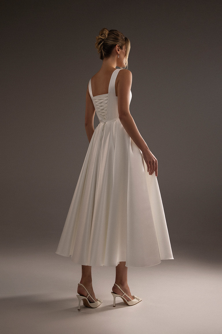 Свадебное платье Барбара миди фото номер 6