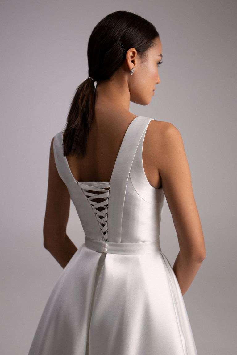 Свадебное платье Глория миди фото номер 6