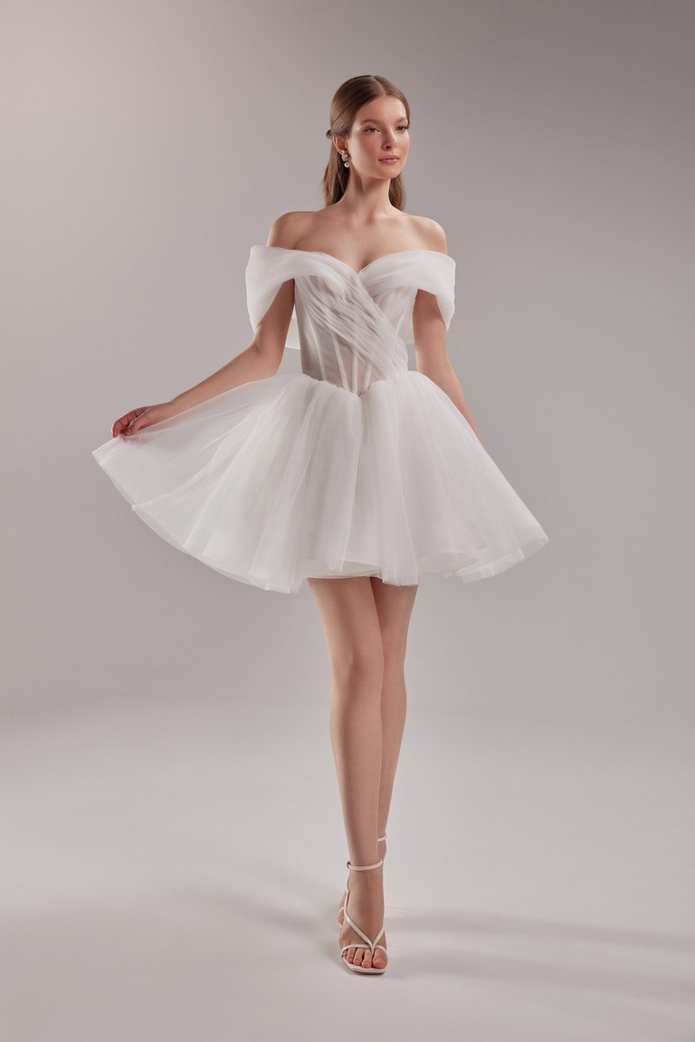 Свадебное платье Фиби мини фото номер 2