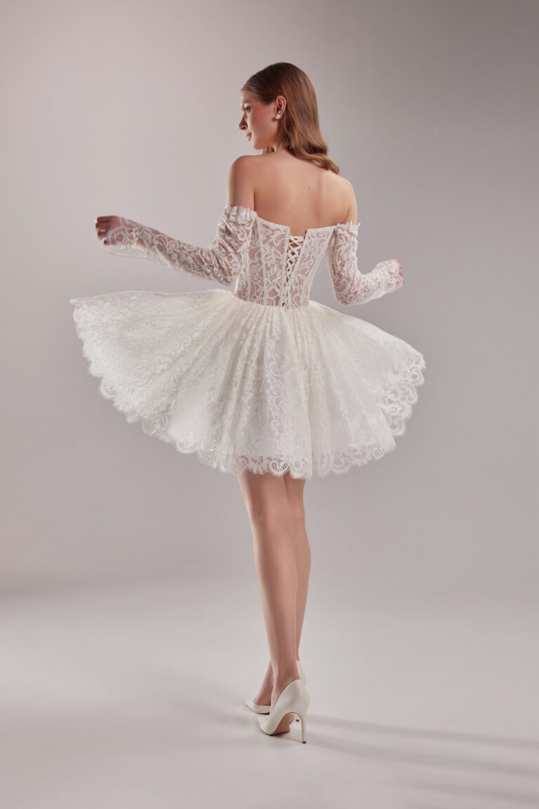 Свадебное мини платье Сюзи фото номер 7