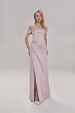 Пудровое вечернее платье Райли превью фото номер 2