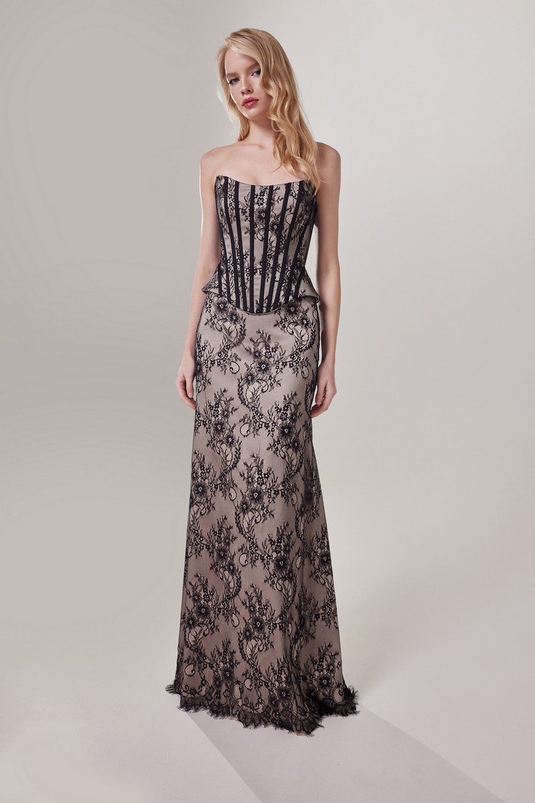 Вечернее платье Пэйтон (черное) - Ракурс 11