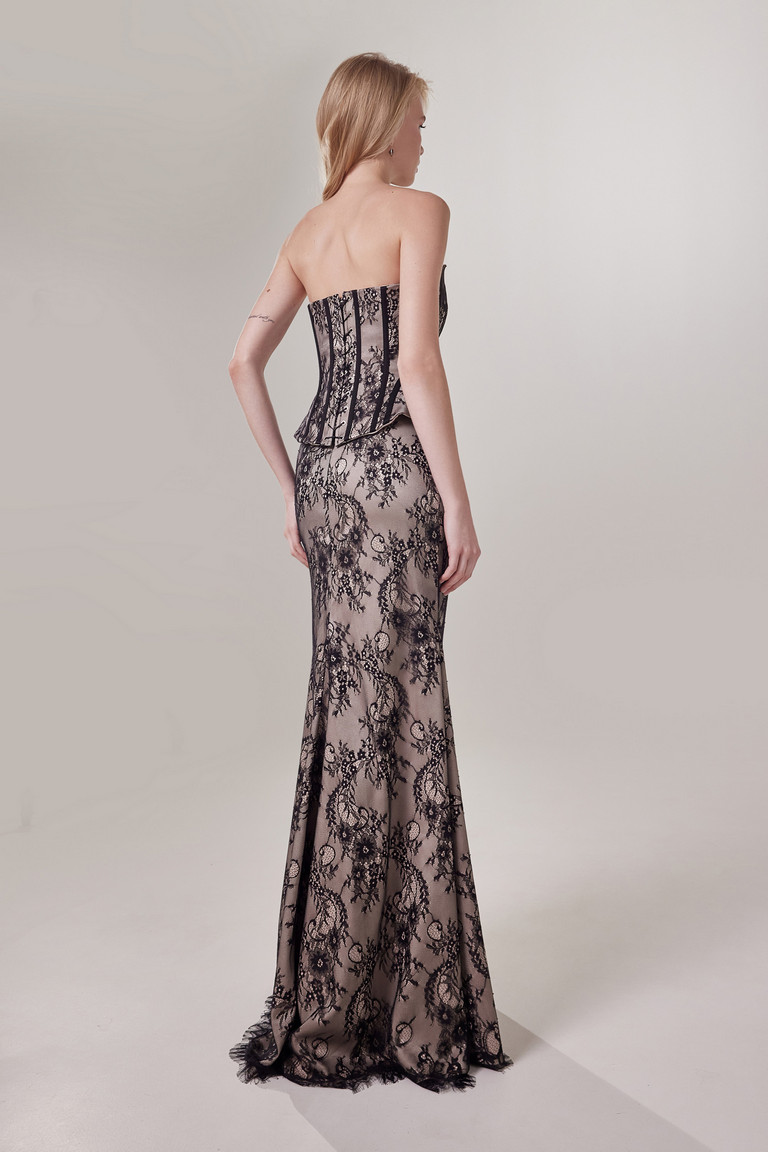 Вечернее платье Пэйтон (черное) - Ракурс 9