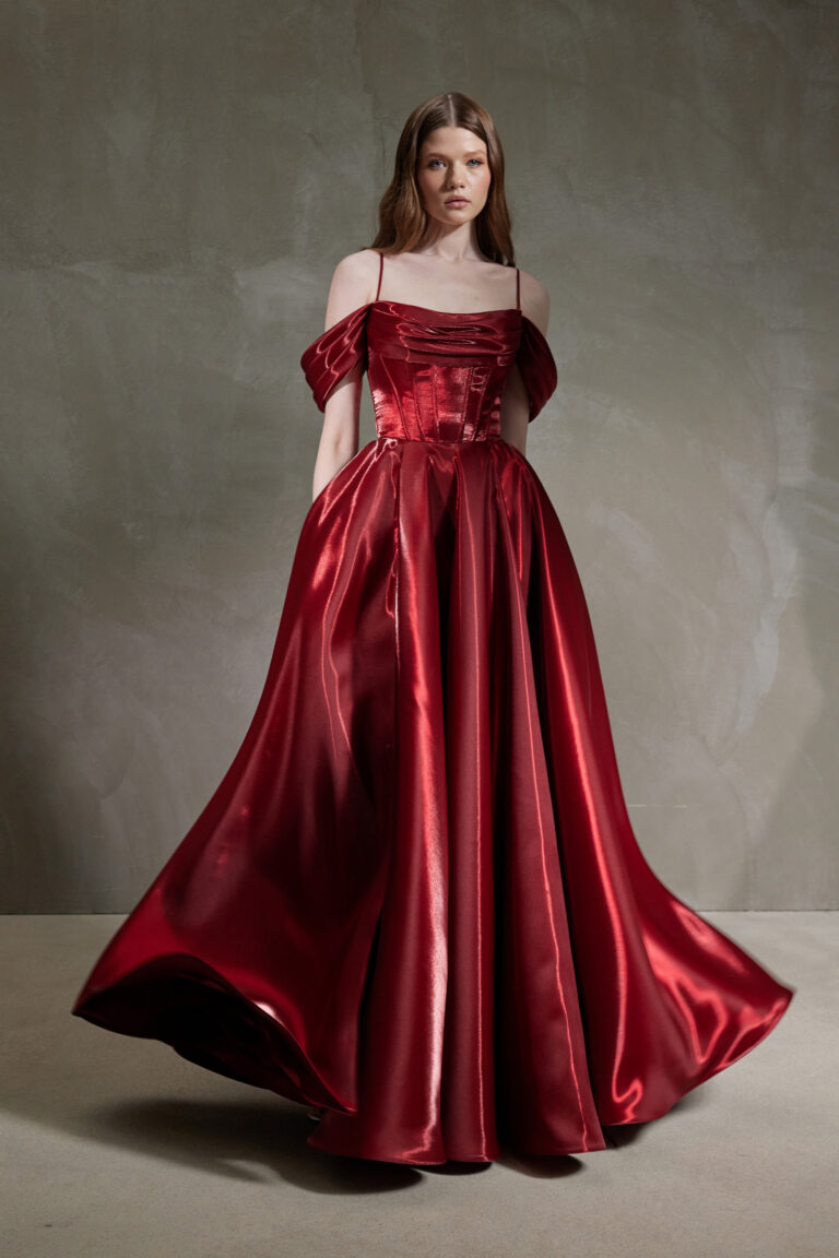 Вечернее платье Скай - Текстура и детали