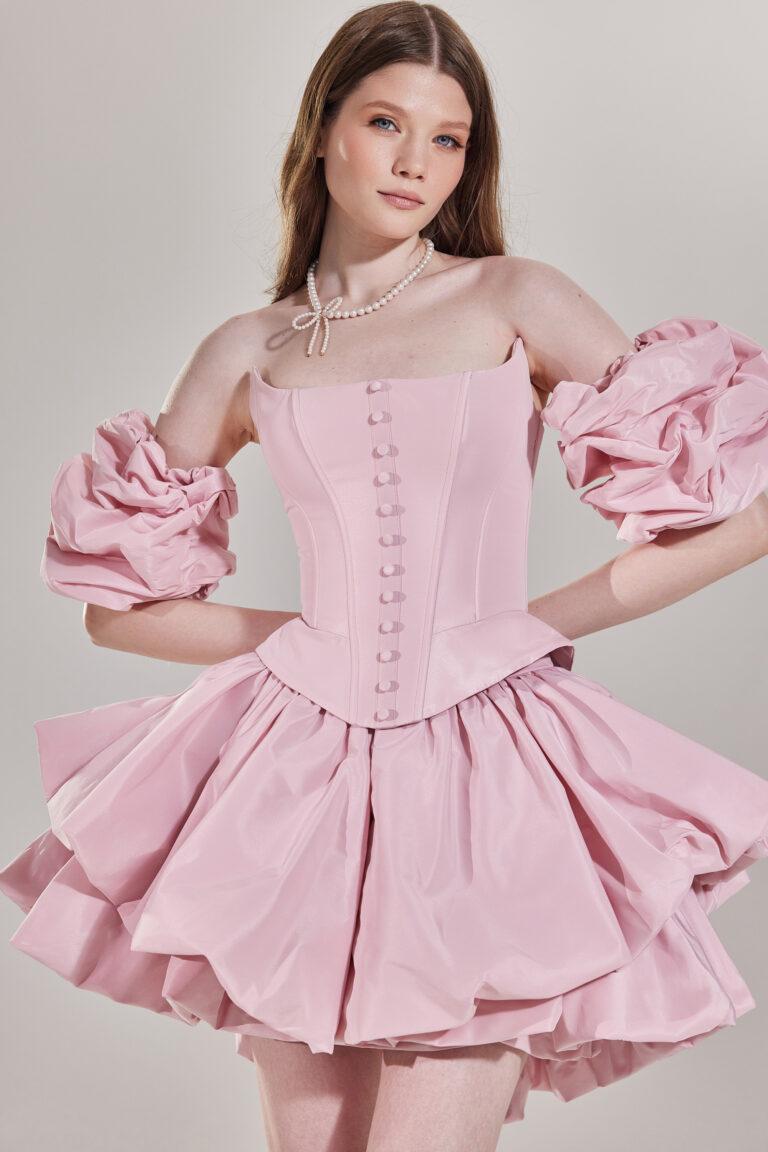 Вечернее платье Жаннет мини - На модели